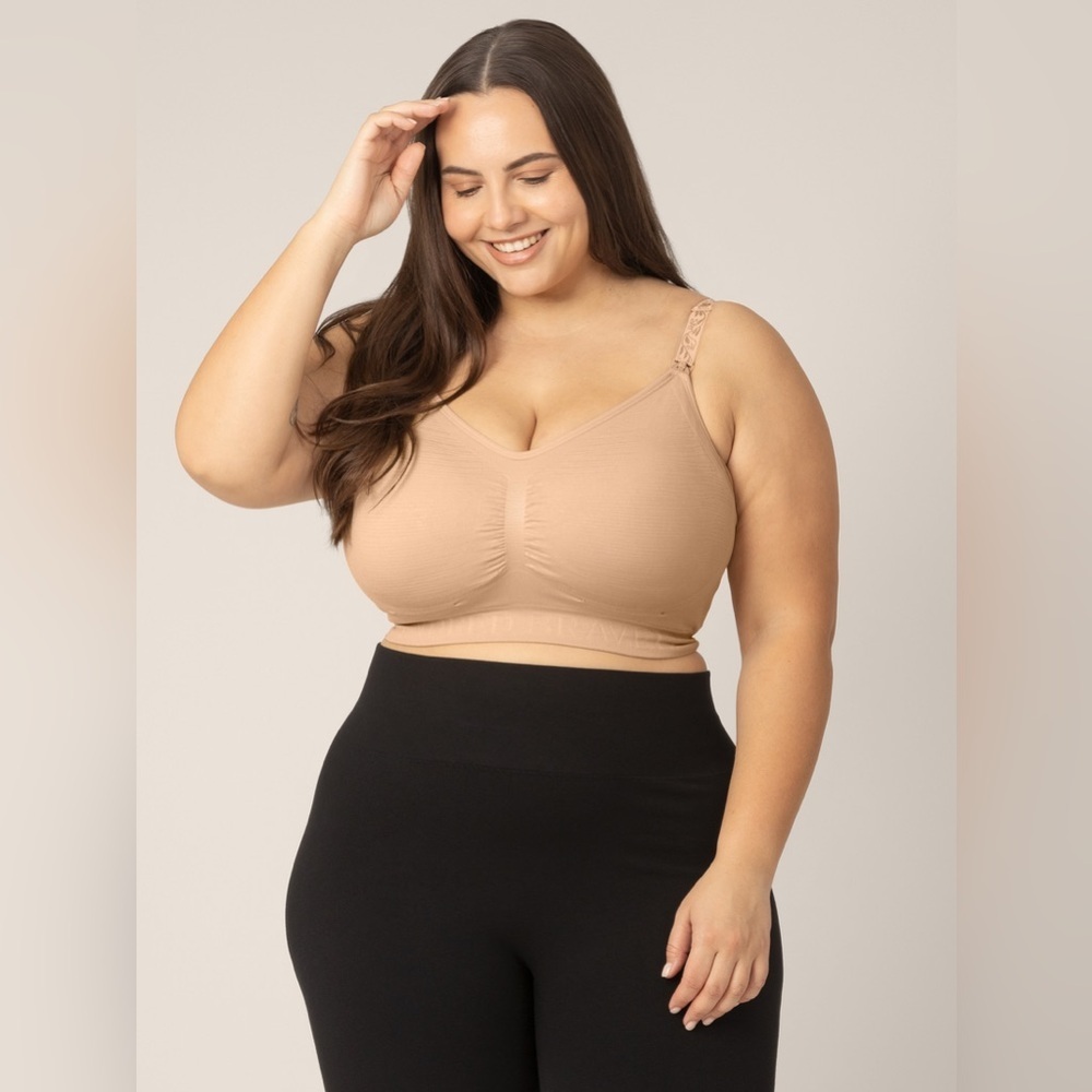 Kindred Bravely simply‎ Sublime nursing bra tan new with tags size 2XL